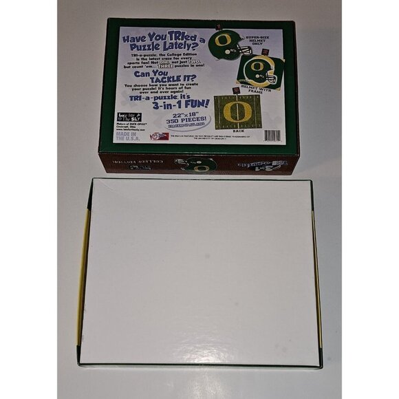 2 University of Oregon Ducks Football Jigsaw Puzzle Lot 350 500 Pieces Complete - Picture 2 of 13